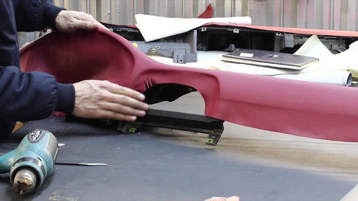 Как обновить кожаный салон автомобиля своими руками